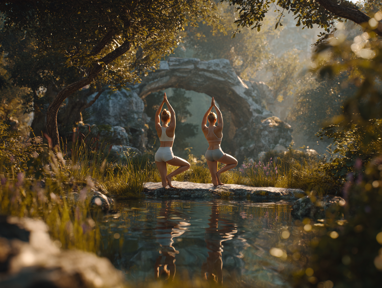 Чоловік у медитації